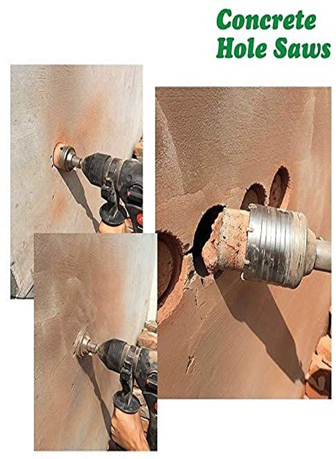 Inditrust قاطع منشار ثقب شديد التحمل من إنديترست، قطعة واحدة، لحفر الجدران الخرسانية والأسمنتية والحجرية المجوفة (35 مم) - Image 5